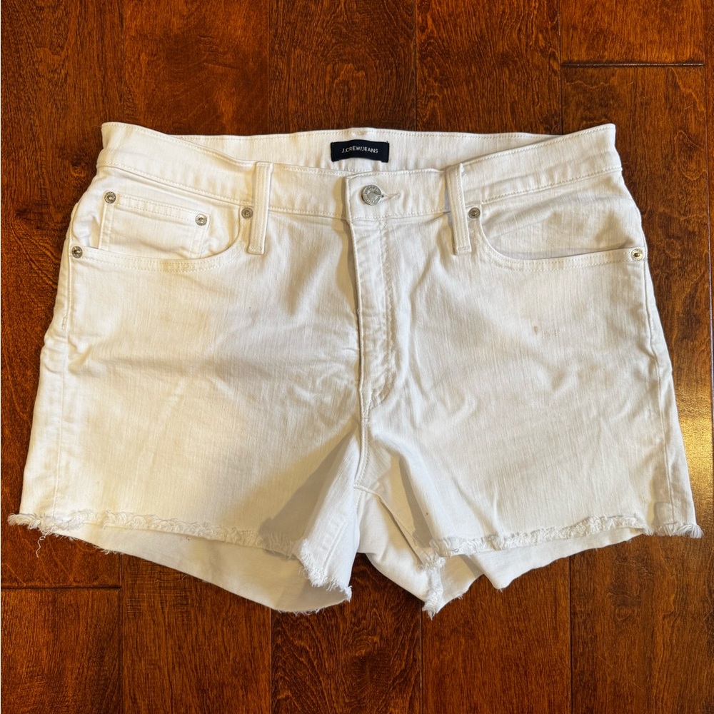 J. Crew Women's Elegant Cream Jeans